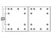 Brake Lining Kit:21200795B