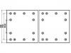 Brake Lining Kit:21 9365 00